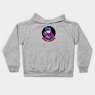 Hoo Cares | Owl Pun Kids Hoodie